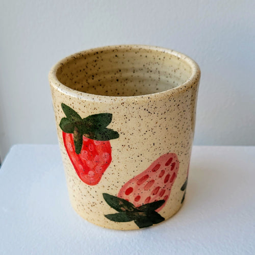 Strawberry Pot by Lei Washington
