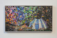 04. The Circus has Arrived embellished canvas print by Emily Lavalier