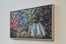 04. The Circus has Arrived embellished canvas print by Emily Lavalier