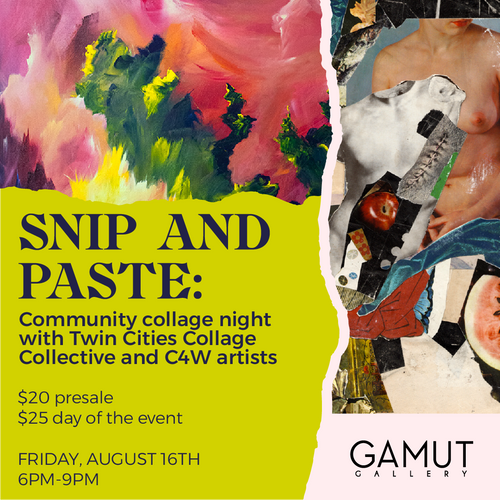 Snip and Paste: Community collage night with Twin Cities Collage Collective