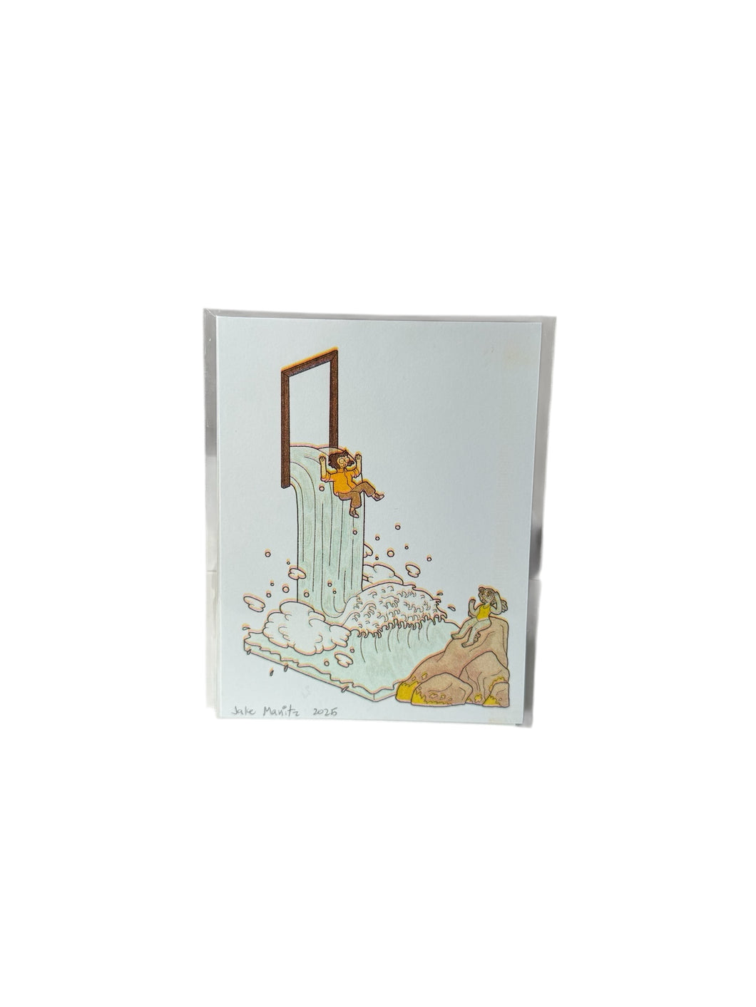 Waterfall Print By Jake Manitz