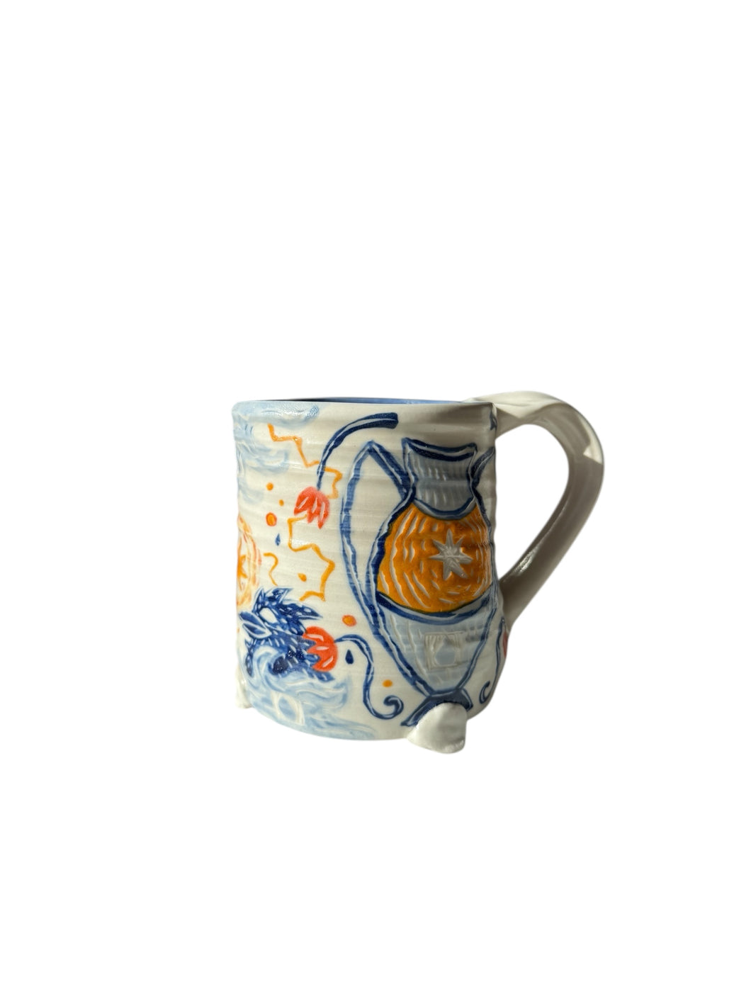 Waterbarer Crow Mug by Moz Rude