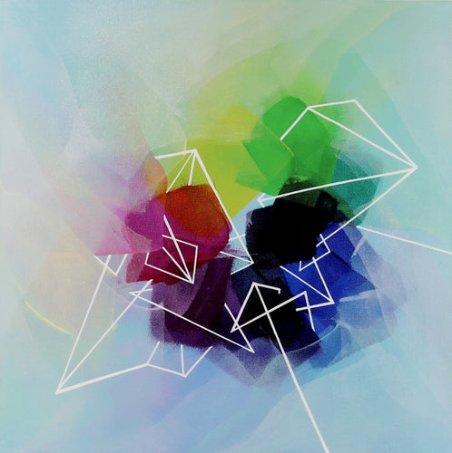 Prismatic Shards III by Kelly Helsinger
