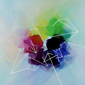 Prismatic Shards III by Kelly Helsinger